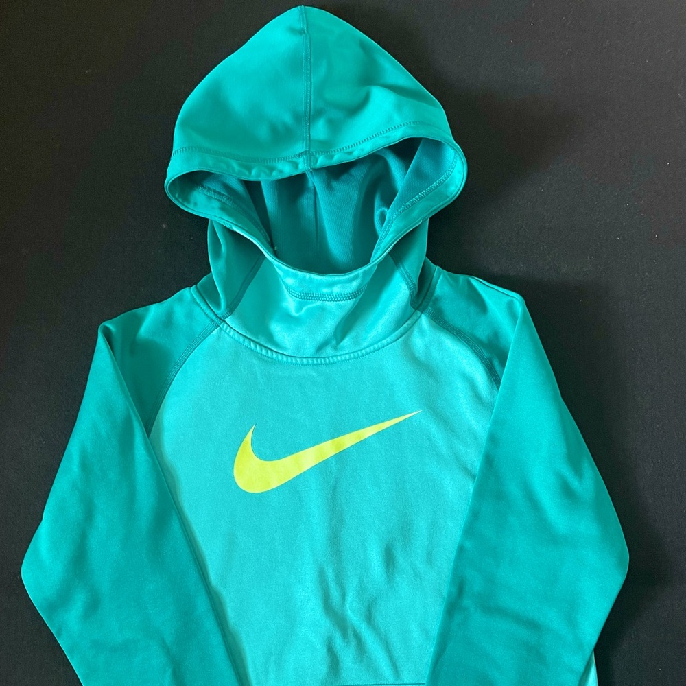 Nike Two Tone Girls Sweatshirt - Large - Teal